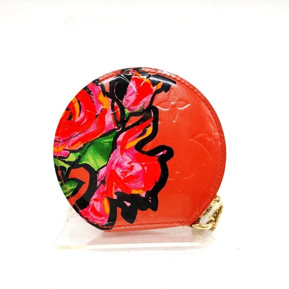 Louis Vuitton LV Coin Case Red Vernis 460-082425 - Picture 2 of 9